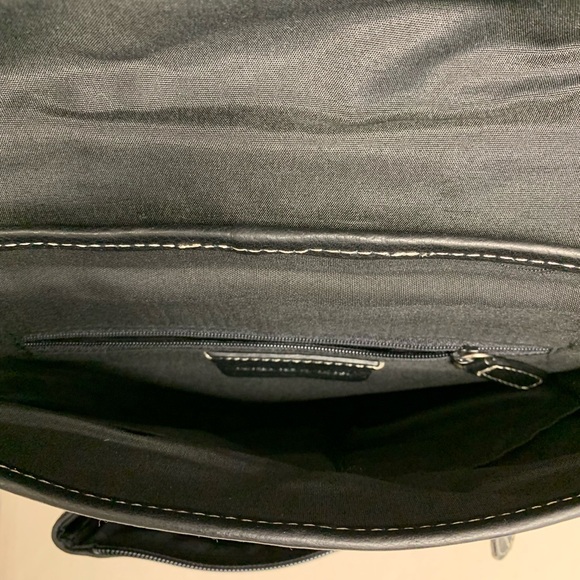 Jones New York genuine leather black backpack main image 10